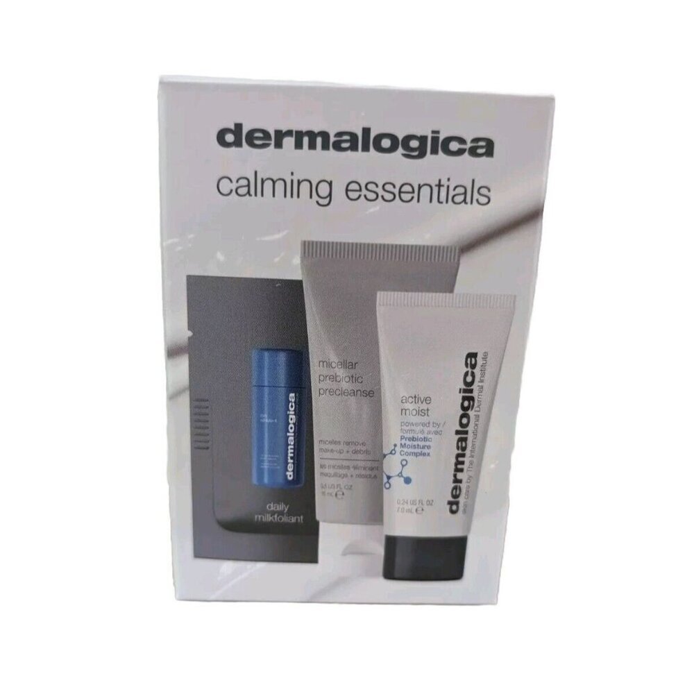 3pc Dermalogica Travel/Mini Lot Set Calming Essentials - Daily milkfolianta‎ NEW